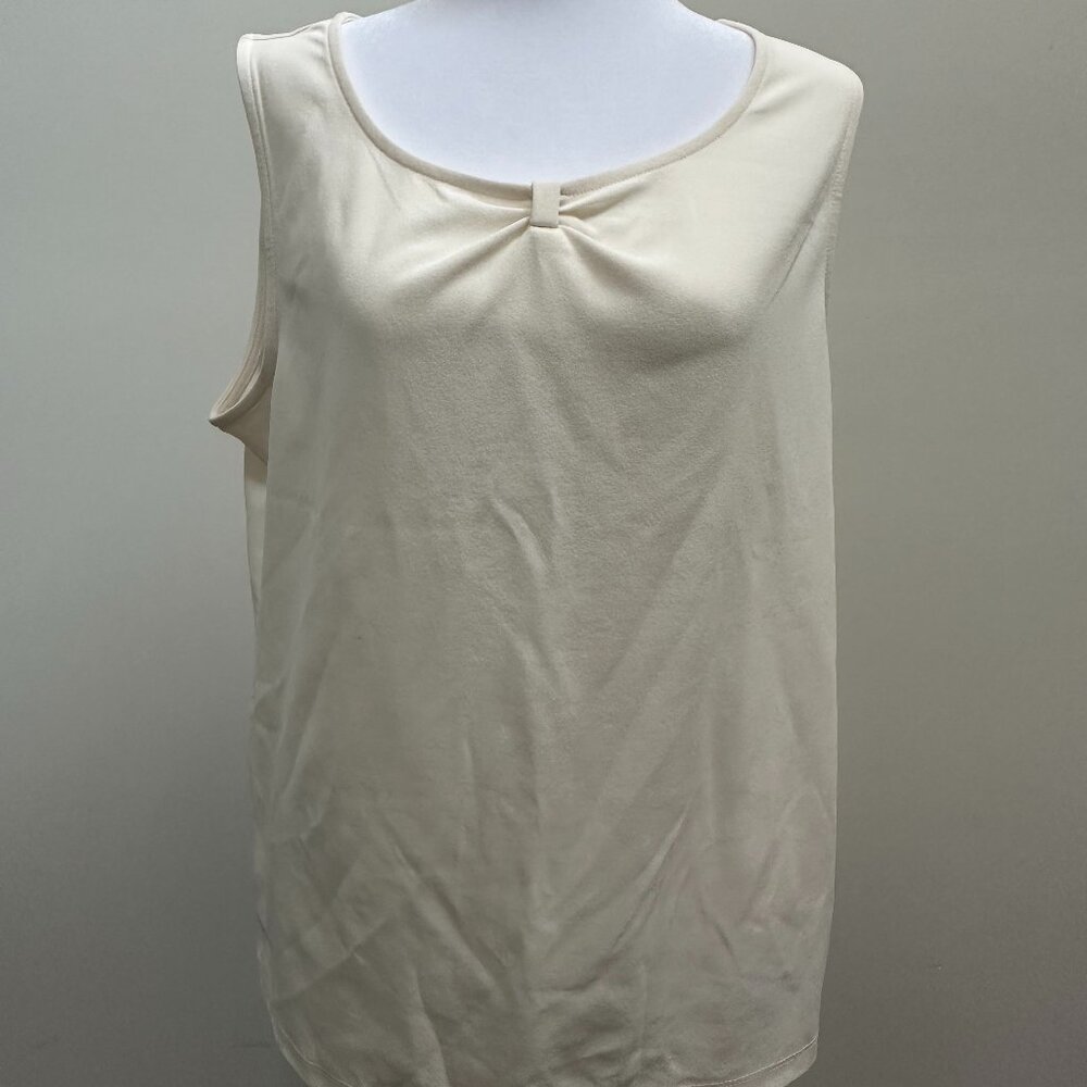 Talbot's Sleeveless Blouse, Size L